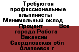 Требуются профессиональные альпинисты. › Минимальный оклад ­ 90 000 › Процент ­ 20 - Все города Работа » Вакансии   . Свердловская обл.,Алапаевск г.